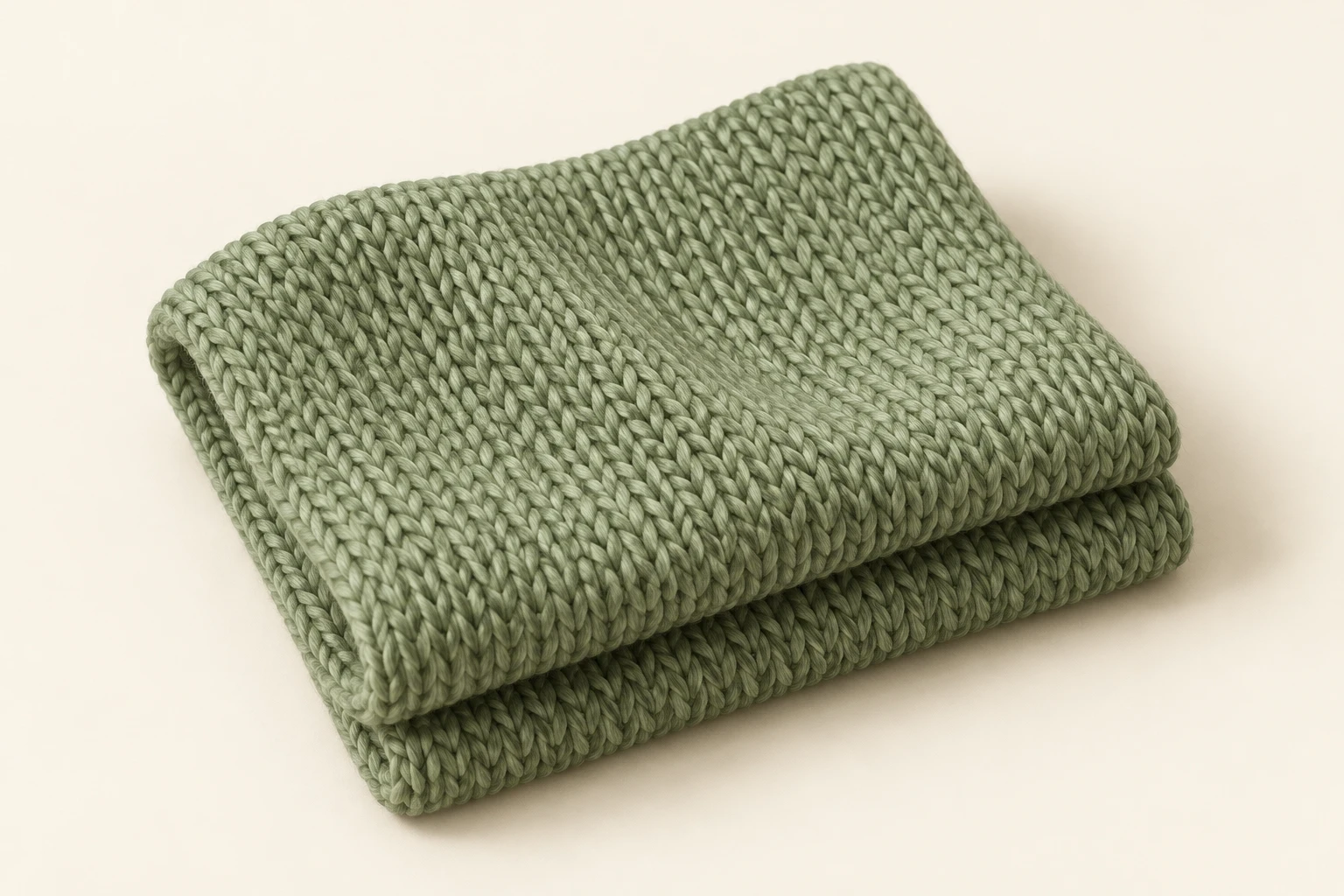 Plain knit material swatch