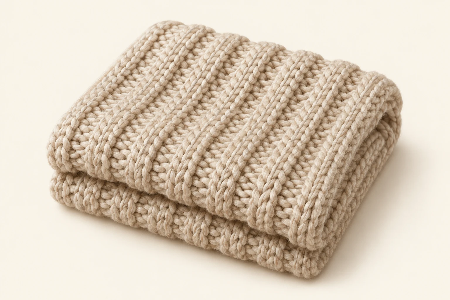 Rib knit material swatch