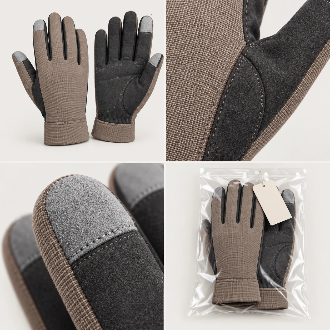 Mixed Panel Touchpoint: Woven back panel / agree branding clear of the panel seams