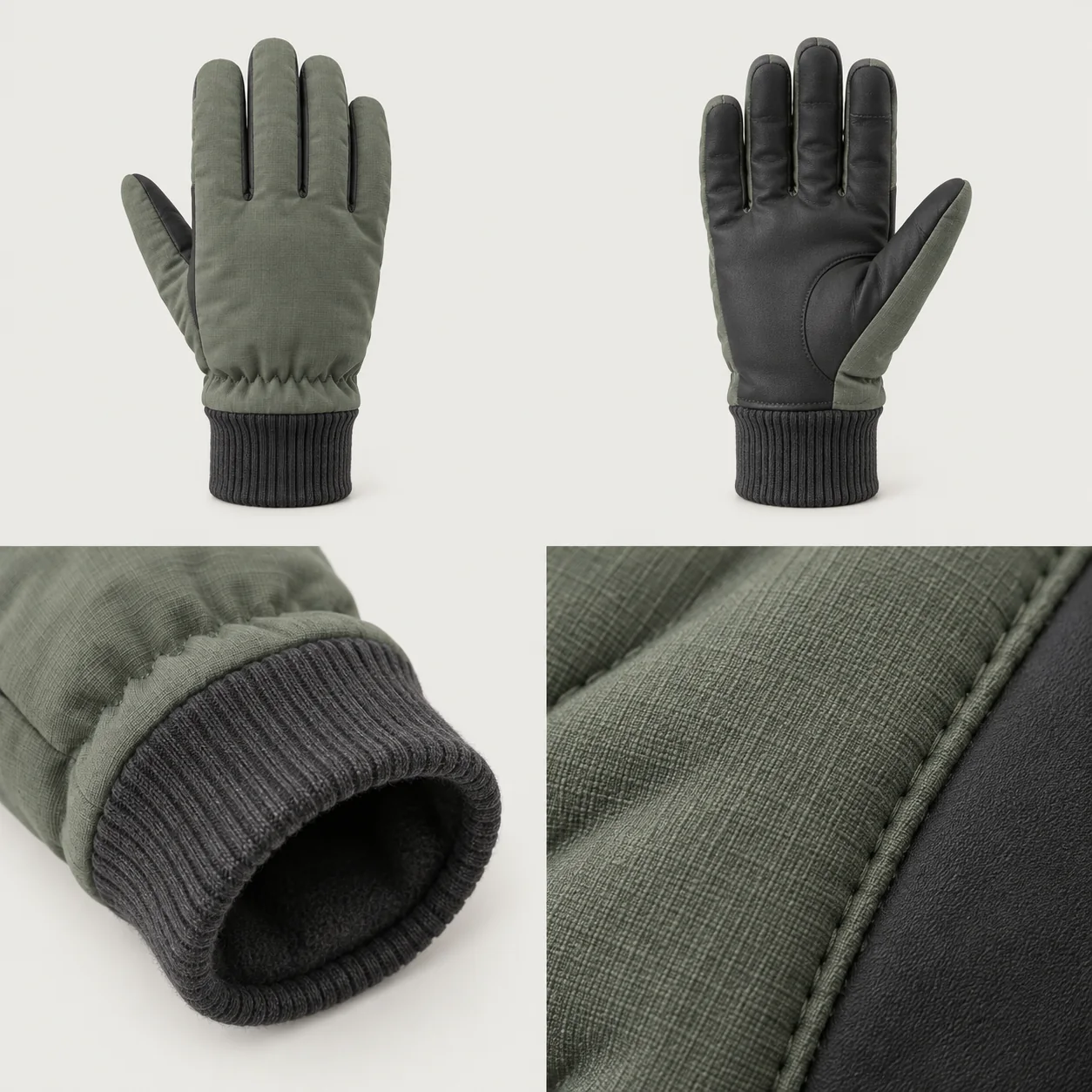Rib Cuff Winter, hand-back development reference