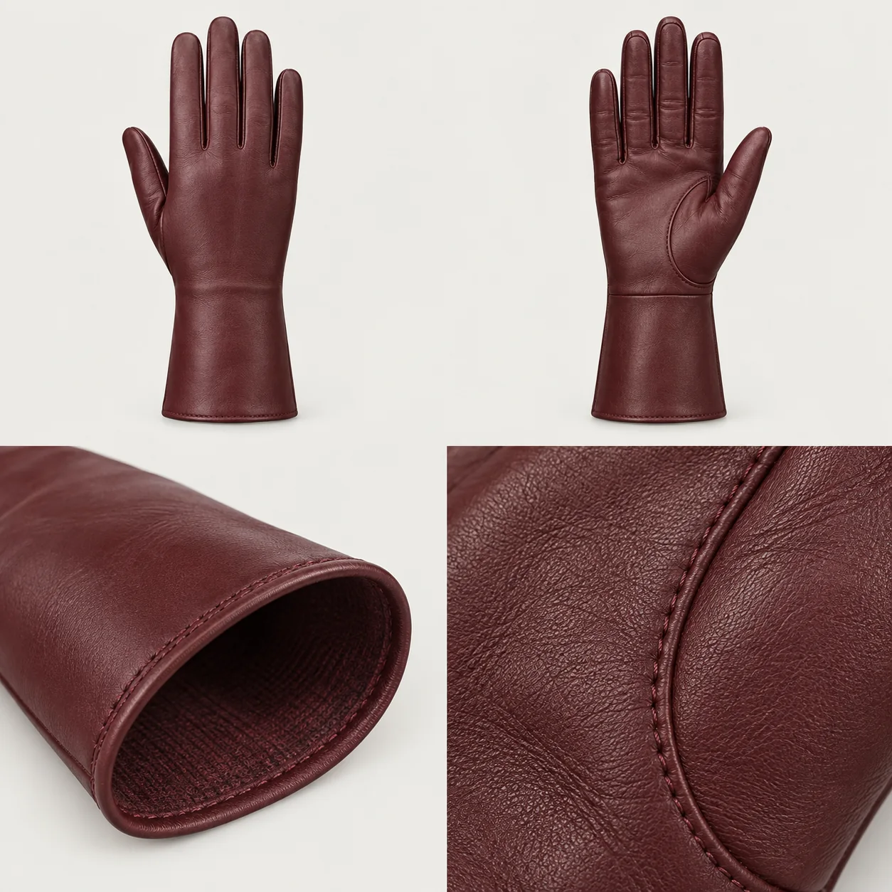 Extended Cuff Leather, hand-back development reference